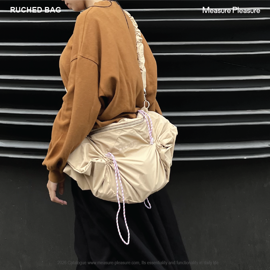 Ruched Bag Light Caramel #707