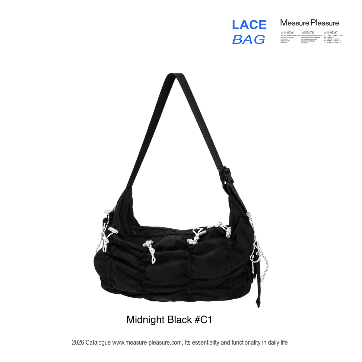 Lace Bag Midnight Black #C1