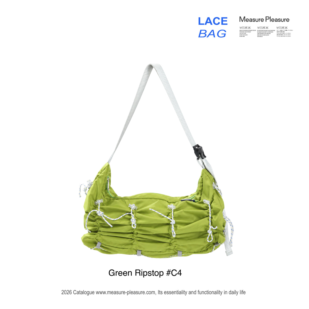Lace Bag Green Ripstop #C4