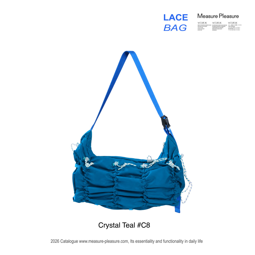 Lace Bag Crystal Teal #C8