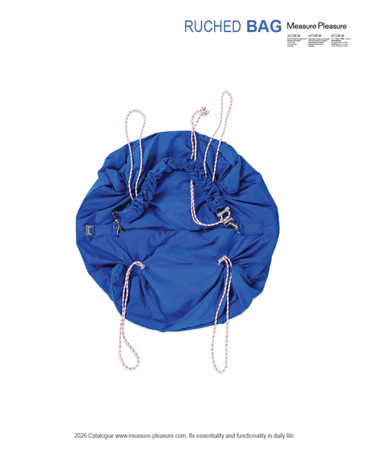 Ruched Bag Vivid Blue #703