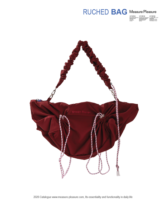 Ruched Bag Boody Red #705