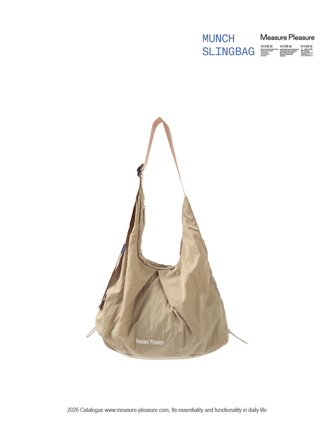 Munch Sling Bag - Sandstone 807