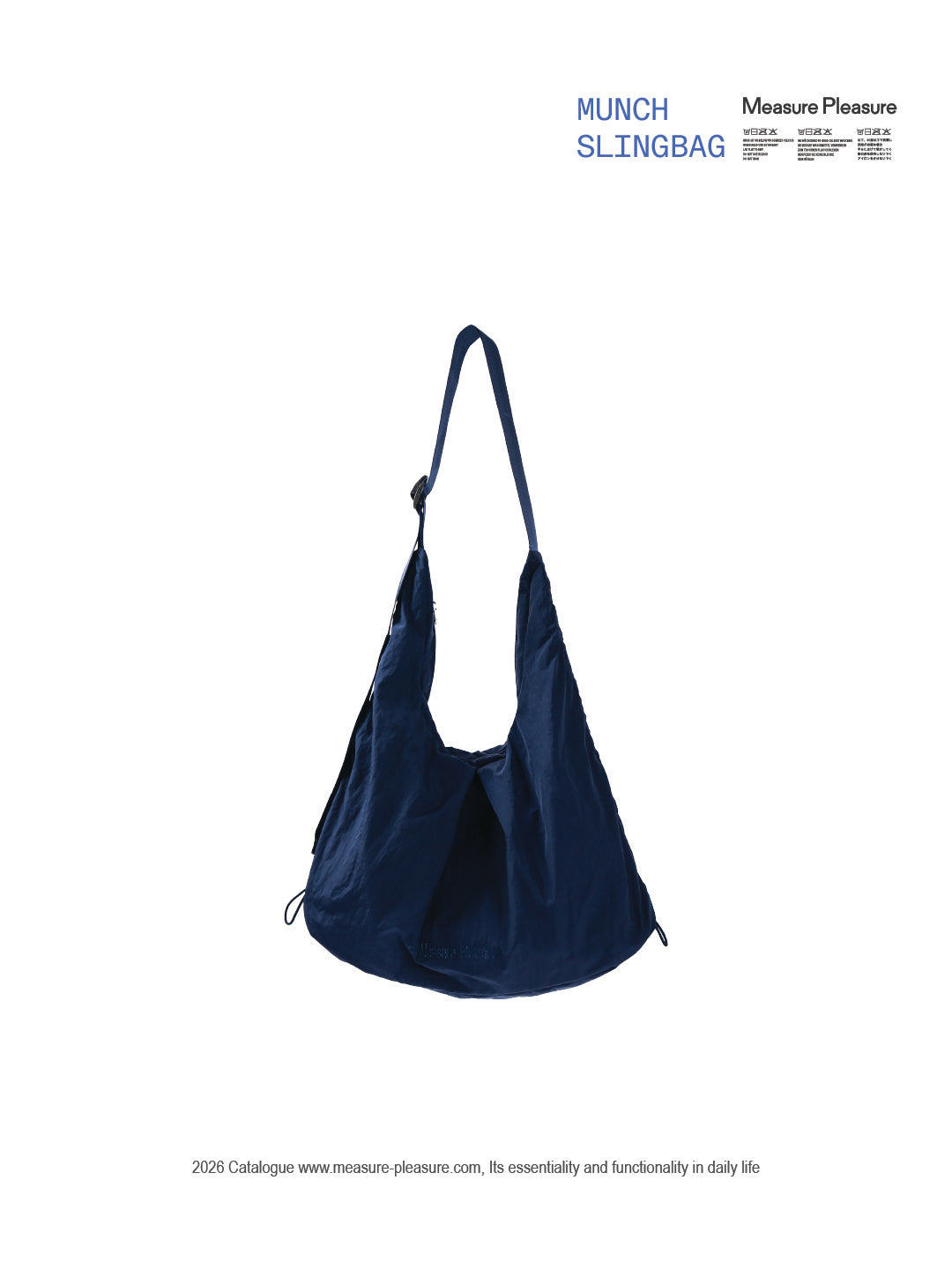 Munch Sling Bag - Midnight Navy 805