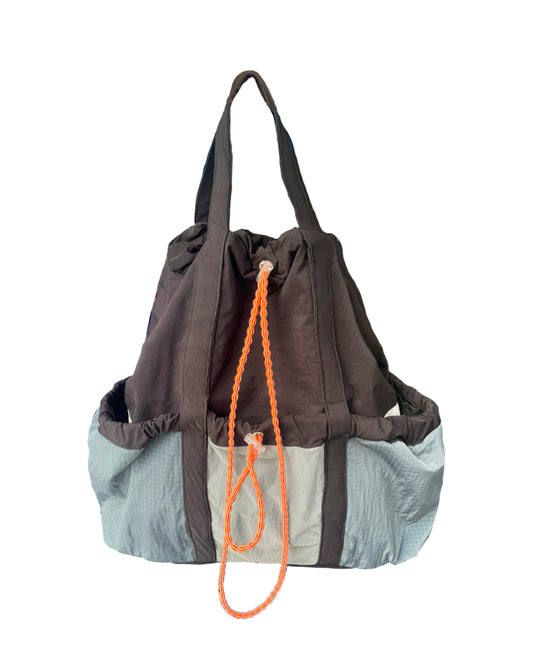 Onigiri Backpack Black - Blue Willow