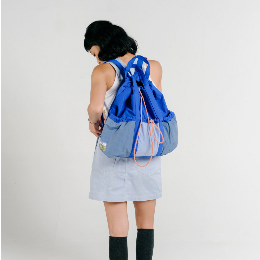Onigiri Backpack Azure - Baby Blue