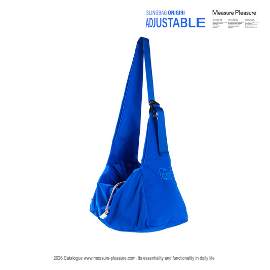 Onigiri Adjustable Sling Bag Vivid Blue #046