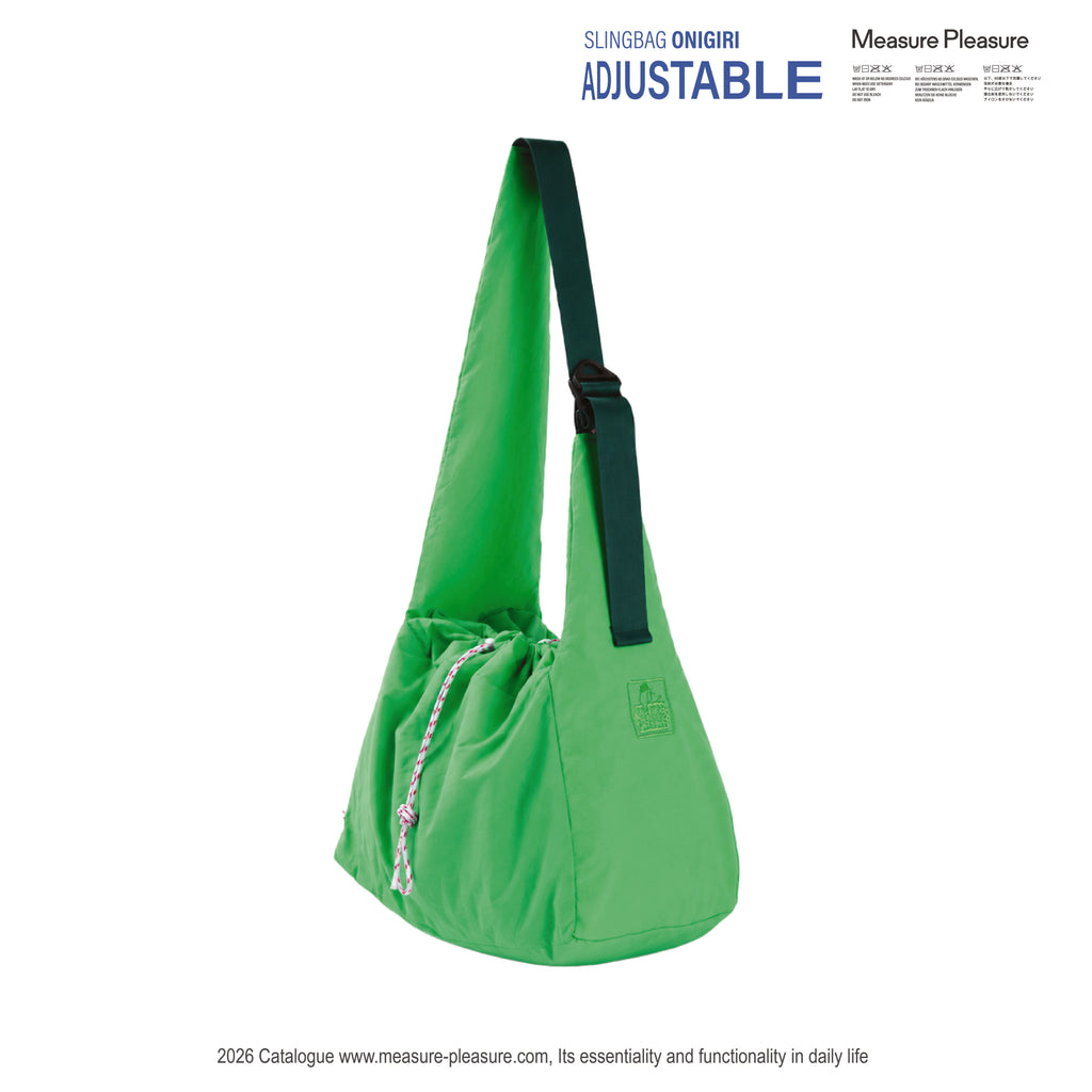 Onigiri Adjustable Slingbag Turquoise Green #54