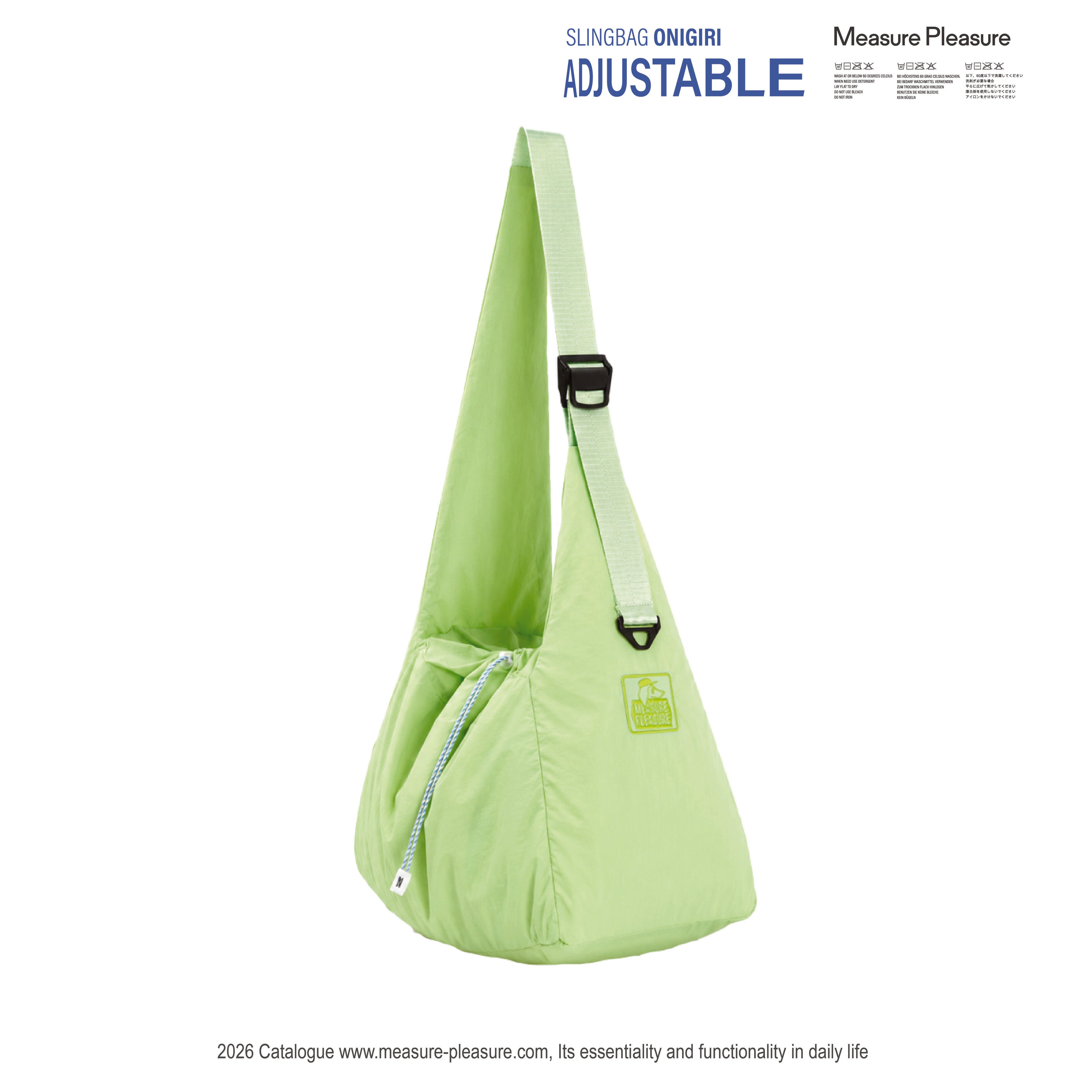 Onigiri Adjustable Slingbag Minty #04