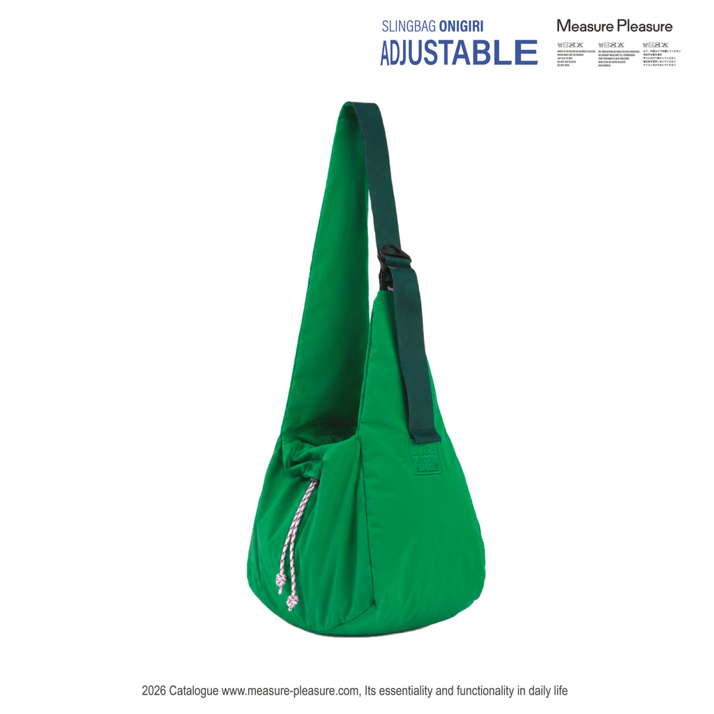 Onigiri Adjustable Slingbag Green Lake #53