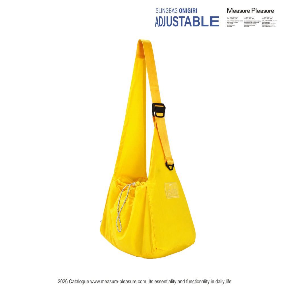 Onigiri Adjustable Slingbag Blazing Yellow #05