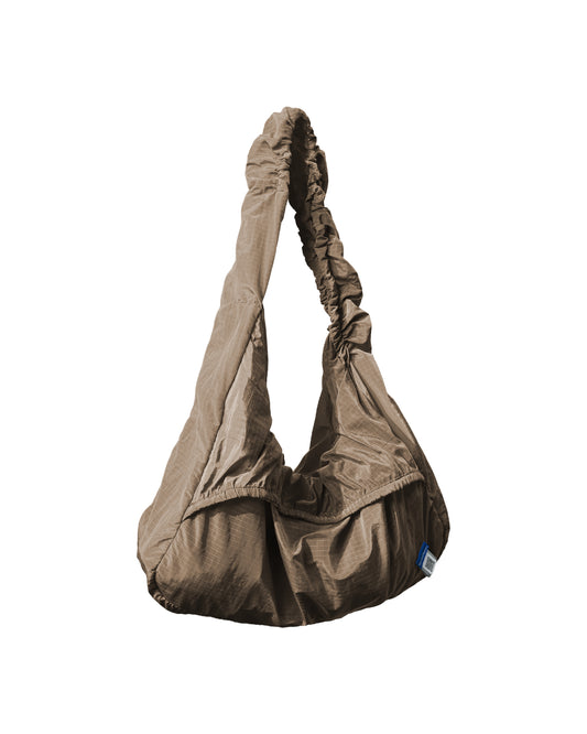 #103 Crimp Sling Bag Brown