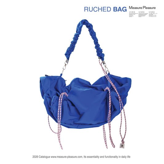 Ruched Bag Dazzling Blue #304