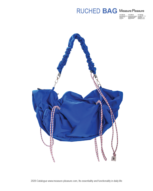 Ruched Bag Vivid Blue #703